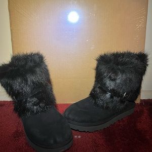 Black Ugg Boots Size 9